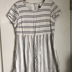 Old Navy Linen Baby-doll Dress